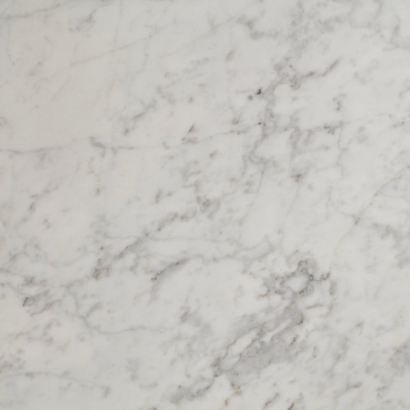Italiensk marmor Bianco Carrara marmorplatta natursten
