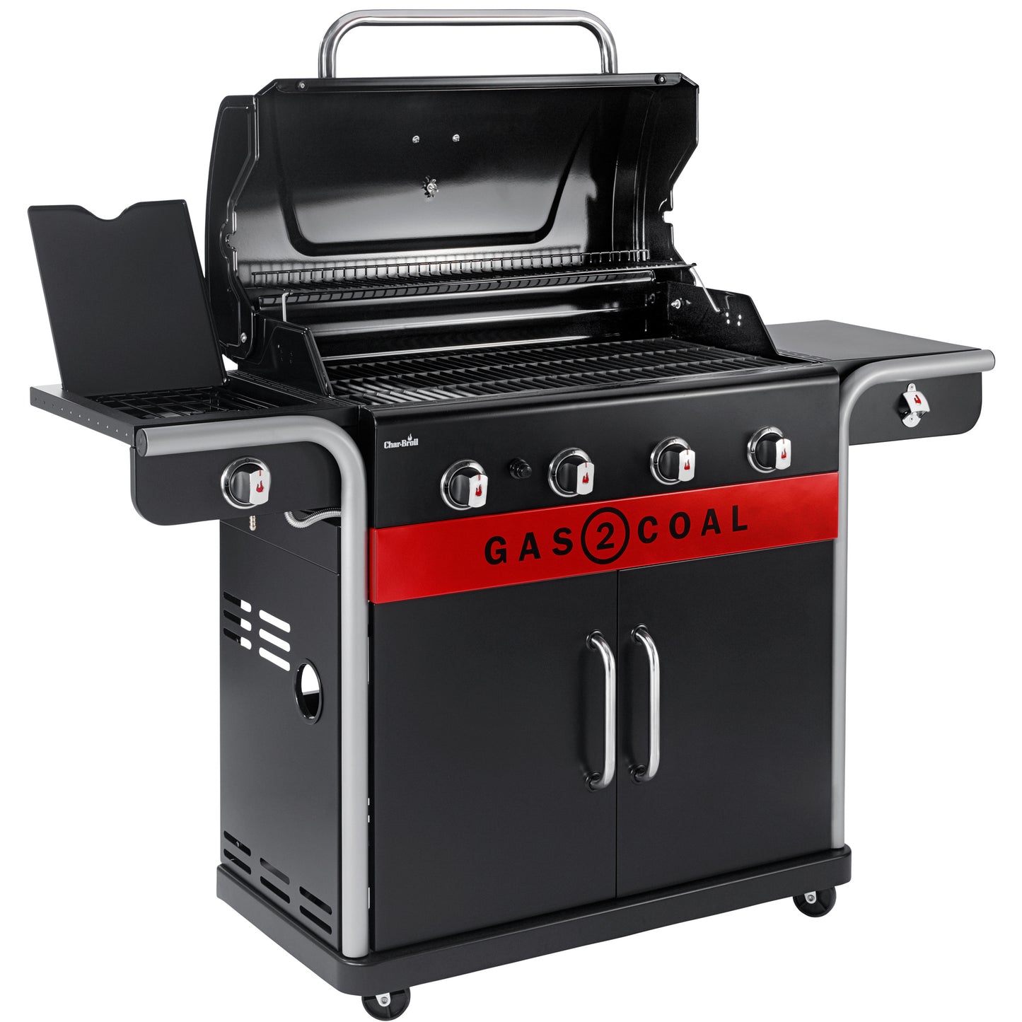 CHAR-BROIL Hybridgrill Gas2Coal 2.0 4+1 Brännare