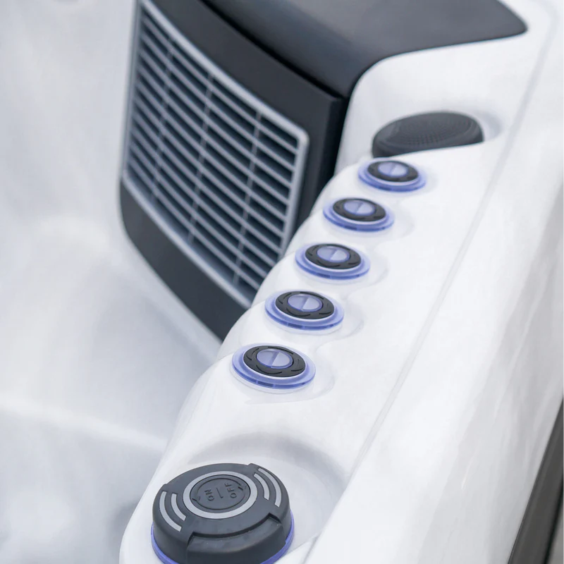 Spabad Barcelona 5 personer 86 jets (220x220 cm)