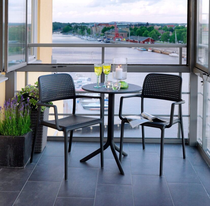 Bora/Step cafégrupp Antracit