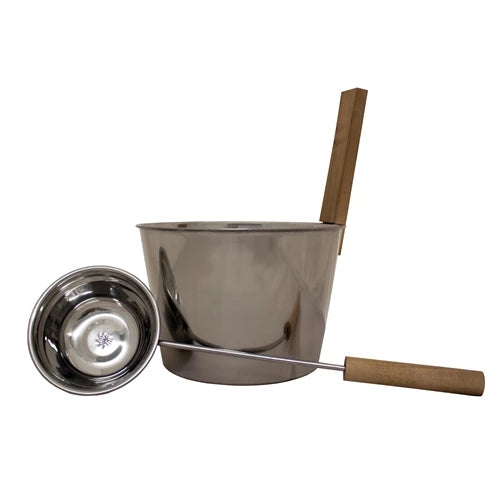 Emendo Bastuset, Rostfritt stäva/skopa