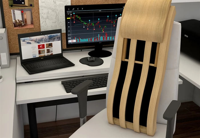 Sawo Infrapanel med ryggstöd i Ceder