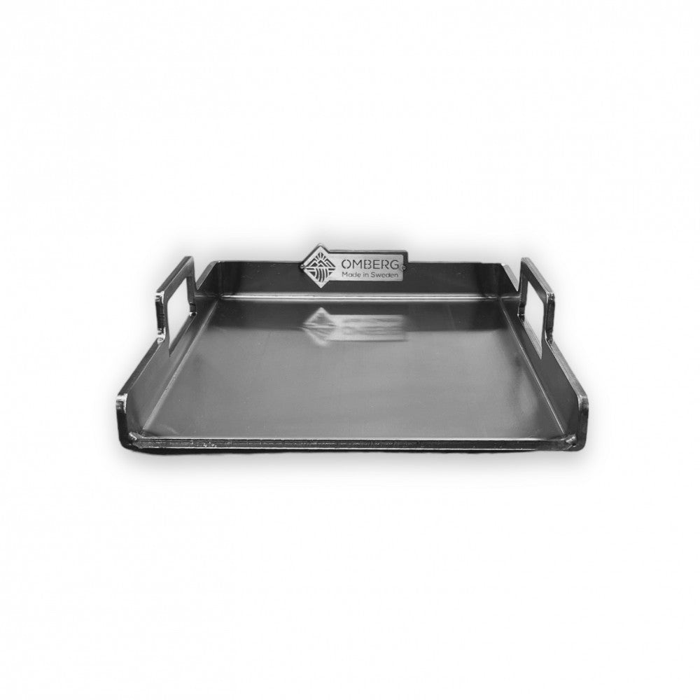 Omberg stekbord i kolstål 38x28 cm