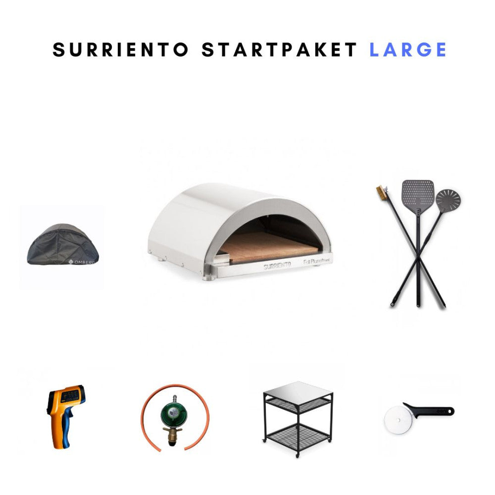 Forno Allegro Surriento startpaket large (gasol)
