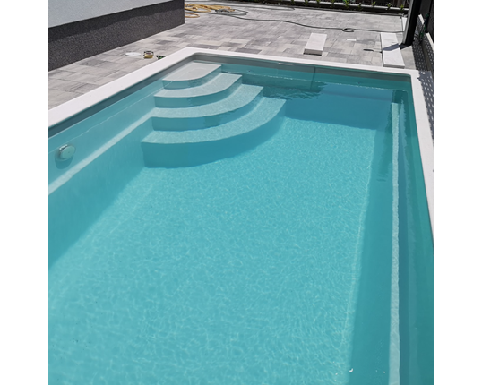 Poolpaket Glasfiberpool - 5x3m - Utö