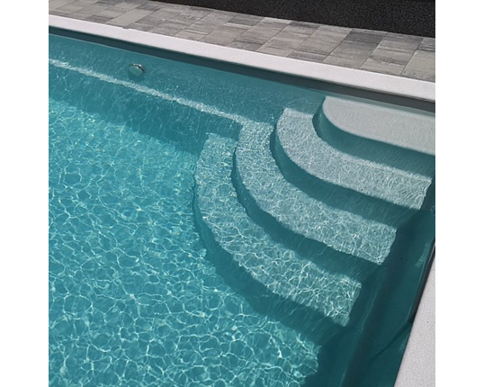 Poolpaket Glasfiberpool - 5x3m - Utö