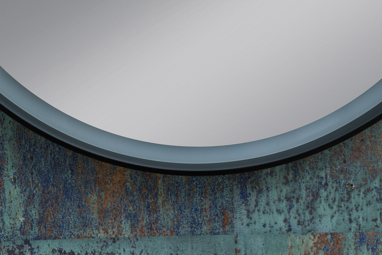 Vidi badrumsspegel Olymp svart