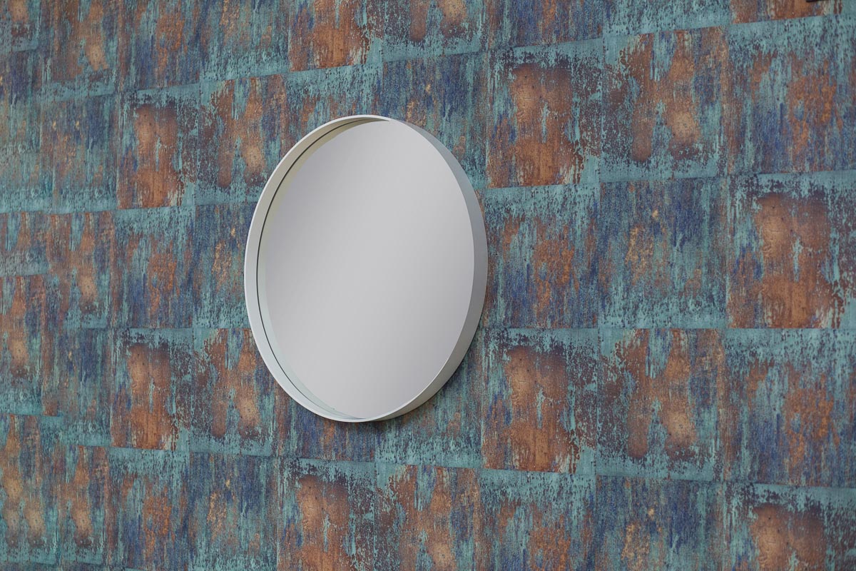 Vidi badrumsspegel Olymp vit