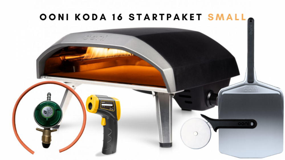 Ooni Koda 16 startpaket small (gasol)