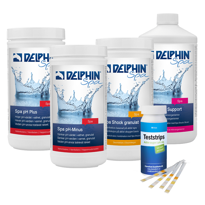 DELPHIN SPA Startset Aktivt Syre (Klorfritt) Granulat