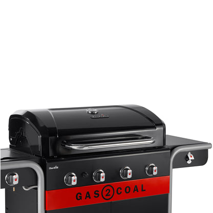 CHAR-BROIL Hybridgrill Gas2Coal 2.0 4+1 Brännare