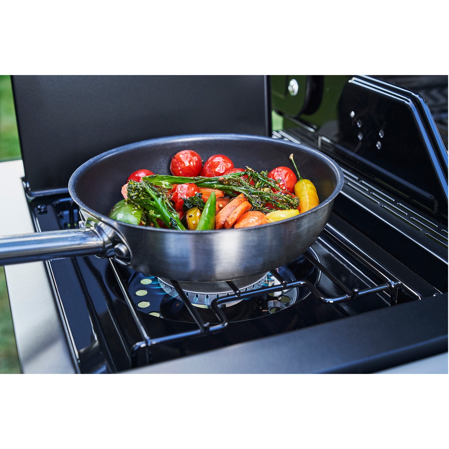 Char-Broil Gas2Coal® 440 Hybridgrill sidobrännare
