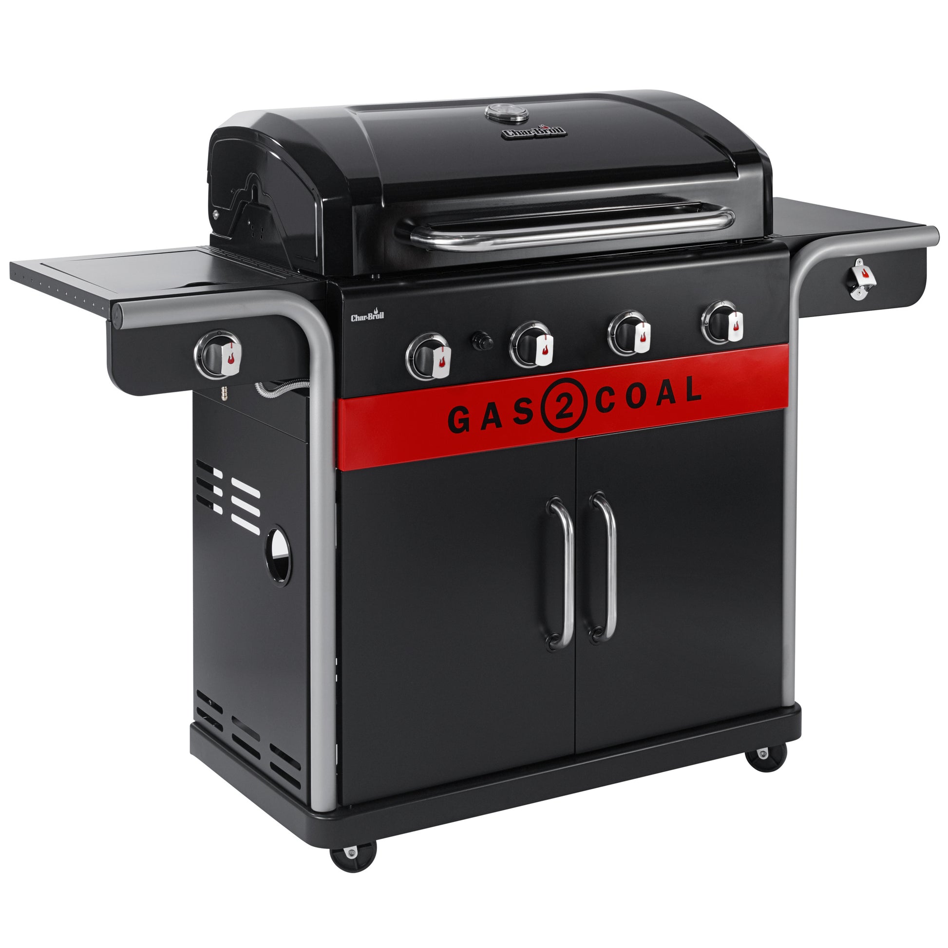 CHAR-BROIL Hybridgrill Gas2Coal 2.0 4+1 Brännare