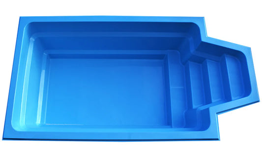 Glasfiberpool | Crystal | (550x280x140cm) (Paket)