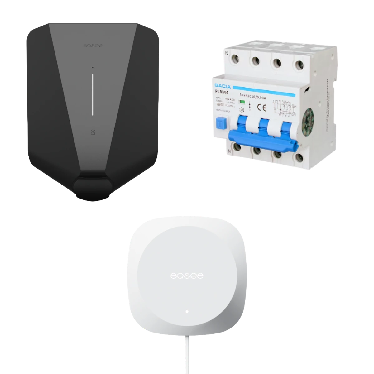 Easee Charge Lite + PSA + Lastbalansering