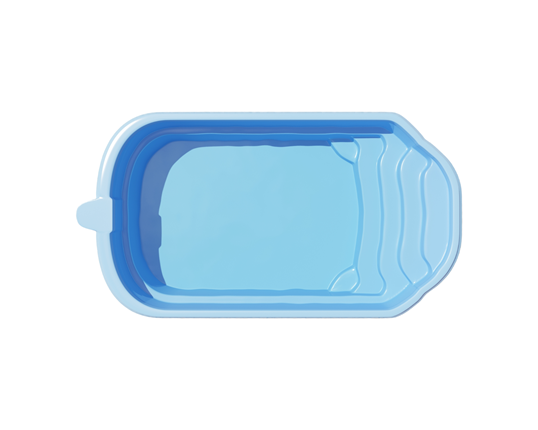 Poolpaket Glasfiberpool - 5x2,7m - Ekerö
