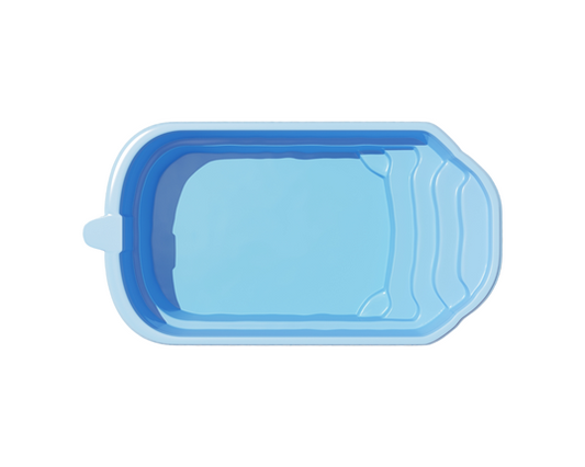 Poolpaket Glasfiberpool - 5x2,7m - Ekerö