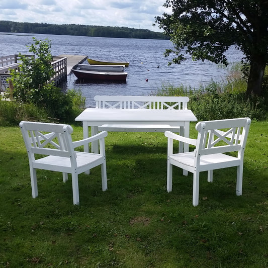 Matgrupp Holmsund Bord 90×150 cm Eden Wood