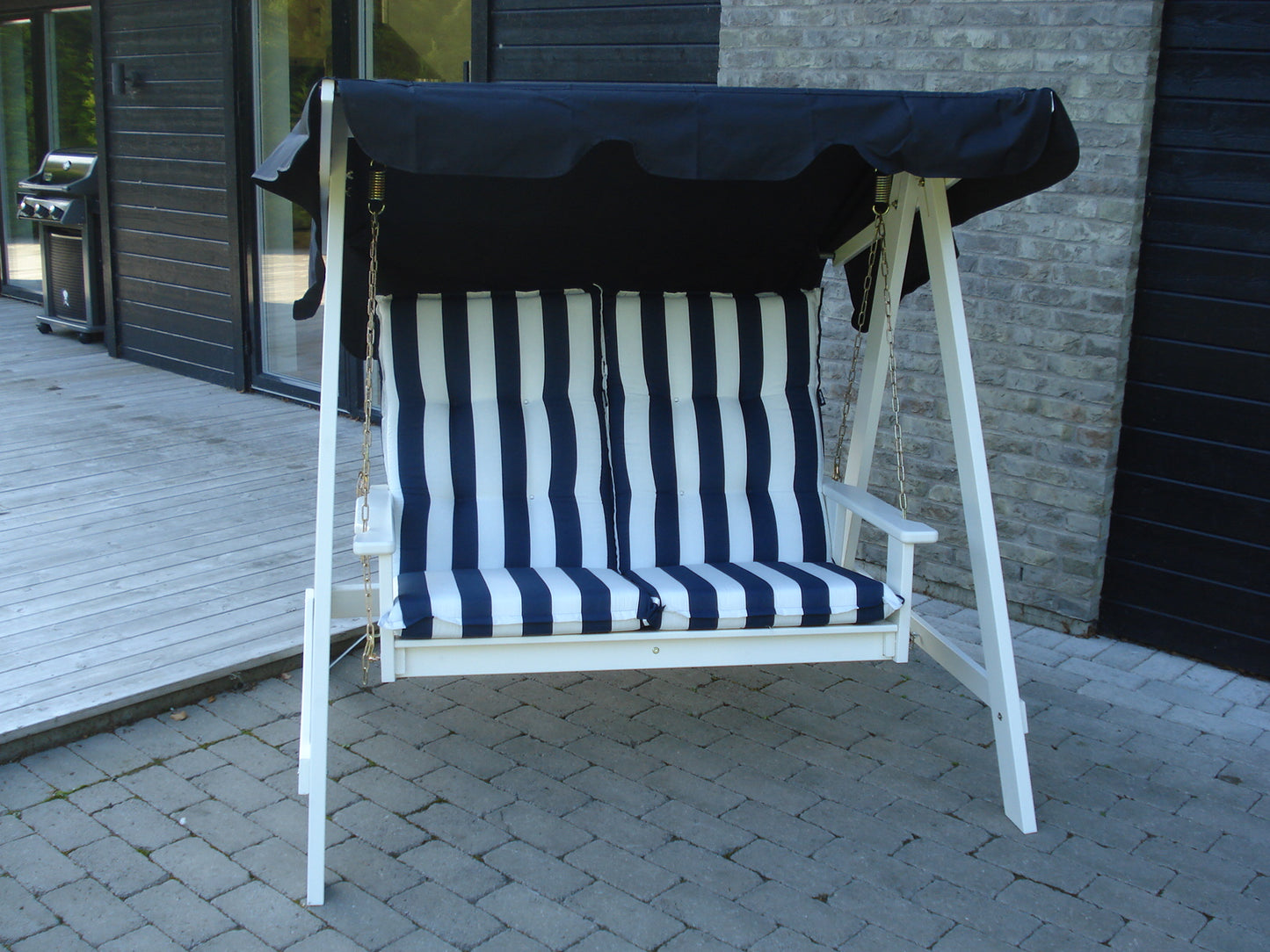 Hammock Eden Wood Mellby 2-sits, vitmålad