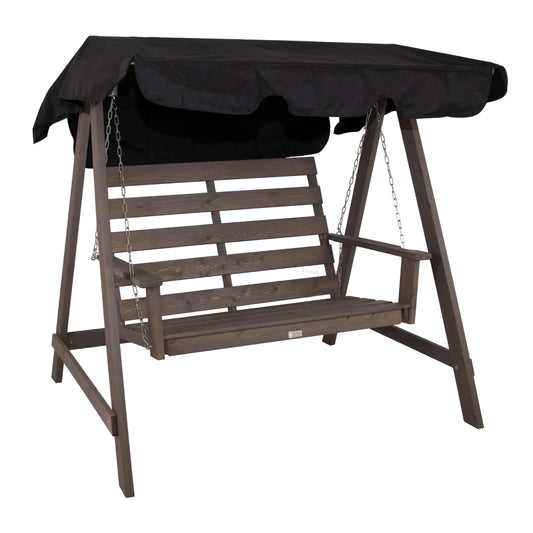 Hammock Eden Wood Mellby 2 sits, grålaserad