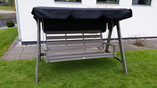 Hammock Eden Wood Mellby 3 sits, grålaserad