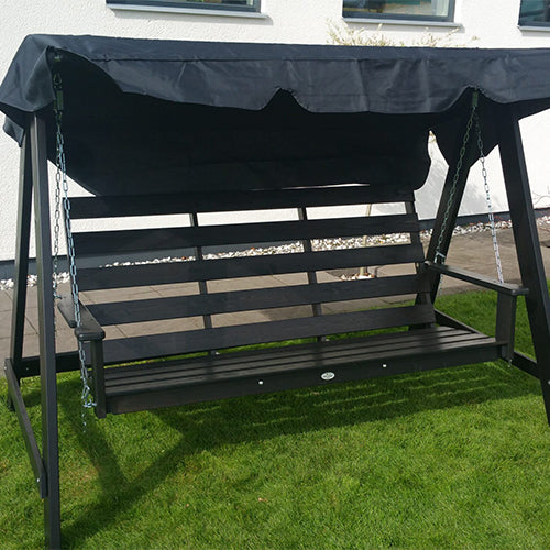 Hammock Eden Wood Mellby 3 sits, svart