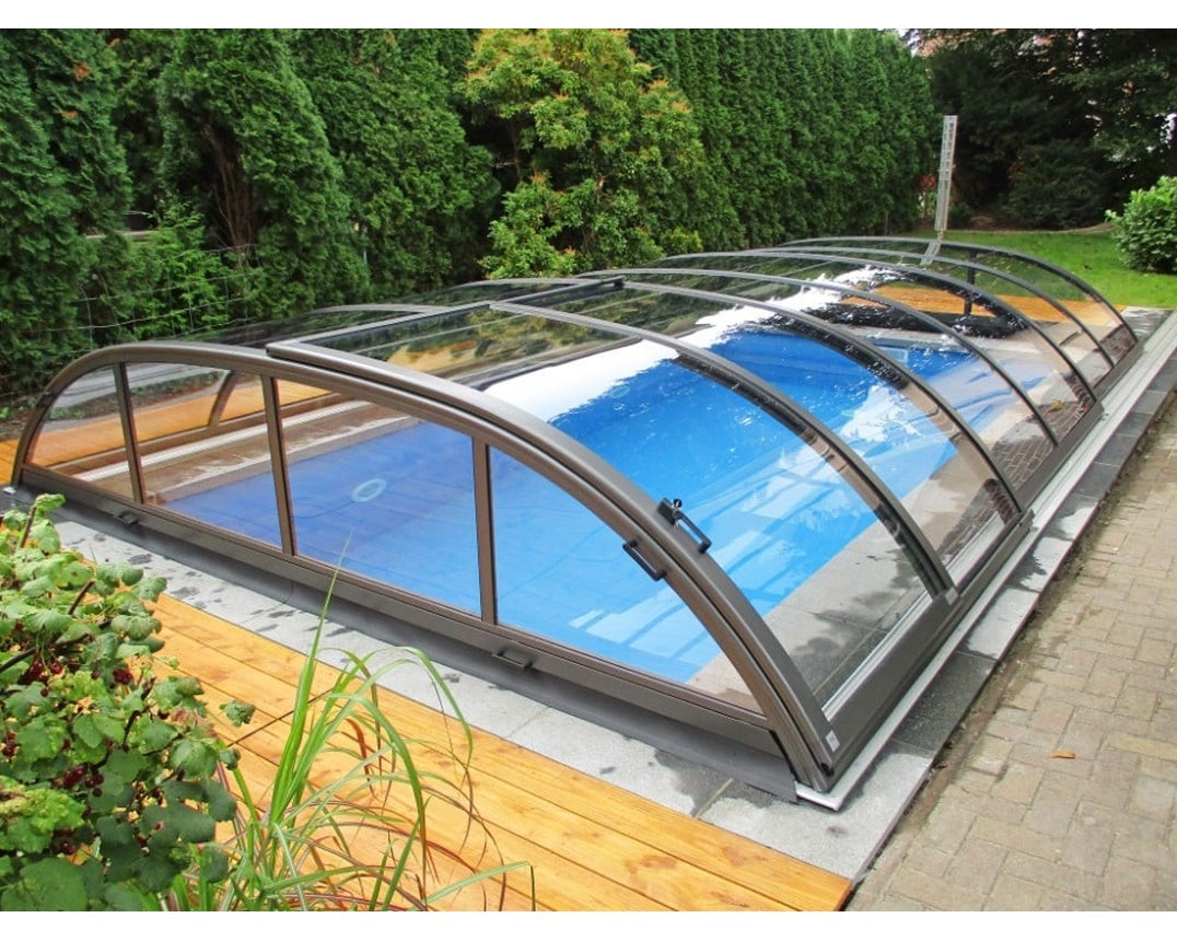 Pooltak - Novara C 8x4 m (Box) Antracit
