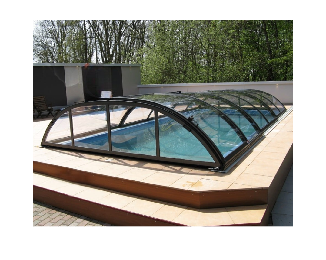 Pooltak - Novara C 8x4 m (Box) Antracit