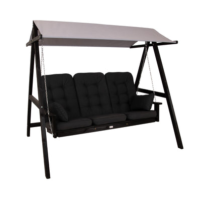 Hammock Eden Wood Torekov 3 sits, svart