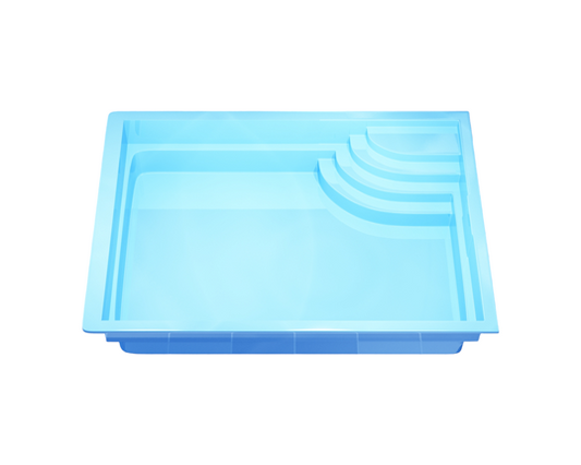 Poolpaket Glasfiberpool - 6x3m - Utö