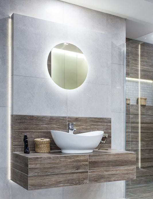 Vidi badrumsspegel Moon inspo modernahuset.se
