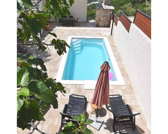 Poolpaket Glasfiberpool - 6x3,2m - Aspö
