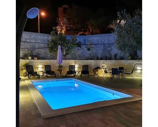Poolpaket Glasfiberpool - 6x3,2m - Aspö