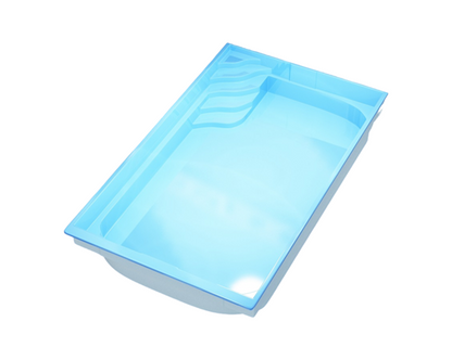 Poolpaket Glasfiberpool - 6x3,2m - Aspö