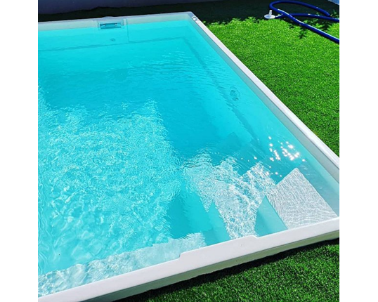 Poolpaket Glasfiberpool - 4x2.5m - Lindö