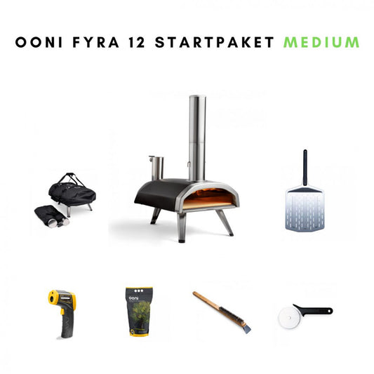 Ooni Fyra startpaket medium (pellets)