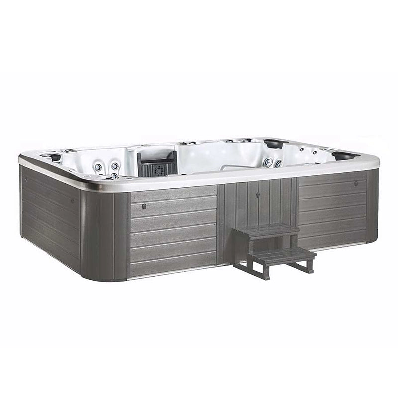 Swebad Utespa Palladium Sterling White 9-10 personer 92 jets inkl.termolock