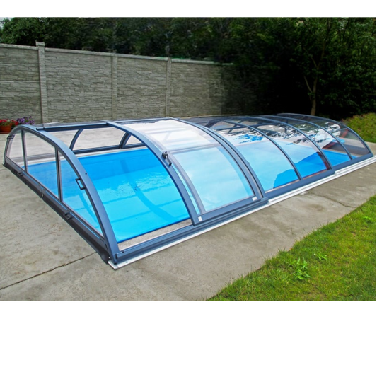Pooltak - Novara B 7x3,5 m (Box) Antracit